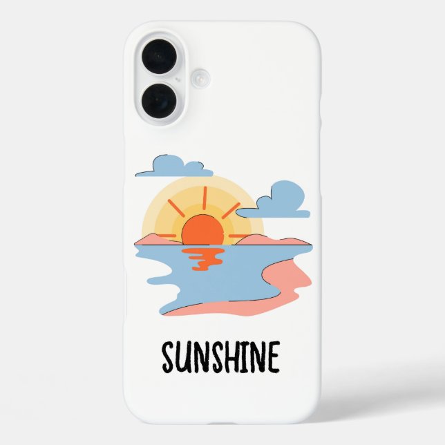 süßes Sonnenschein-Handyhülle Case-Mate iPhone Hülle (Rückseite)