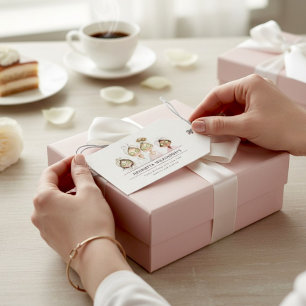 Süßes Spa-Tag Geburtstags-Geschenk-Anhänger Geschenkanhänger