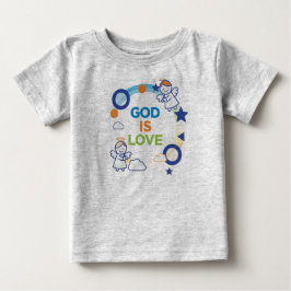 Süßes Sternchen-Baby-Grafik-Shirt Baby T-shirt