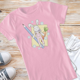 Süßes Stofftier Hase Kinder T-Shirt