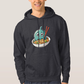 Süßes Sushi-Monster Kawaii Cartoon Food Lover Hoodie