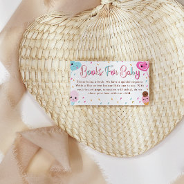 Süßes Süßes Sprinkles Donut Bücher für Babydusche Begleitkarte