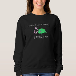 Süßes Sweatshirt mit lustigem Frosch, der Schlaf e