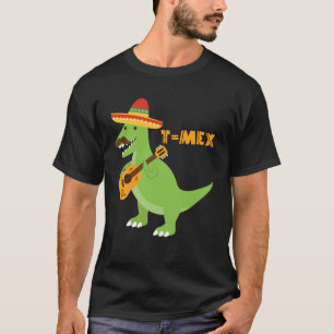 Süßes T-Mex-Shirt Cinco De Mayo Mexikanischer Dino T-Shirt