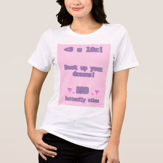 Süßes T-Shirt für Frauen mit Textsprache Tri-Blend Shirt