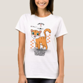 Süßes T-Shirt für Katzenliebhaber