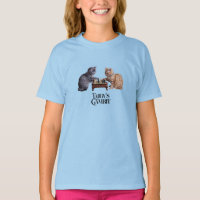 Süßes Tabby-Gambit-Kinder-T-Shirt