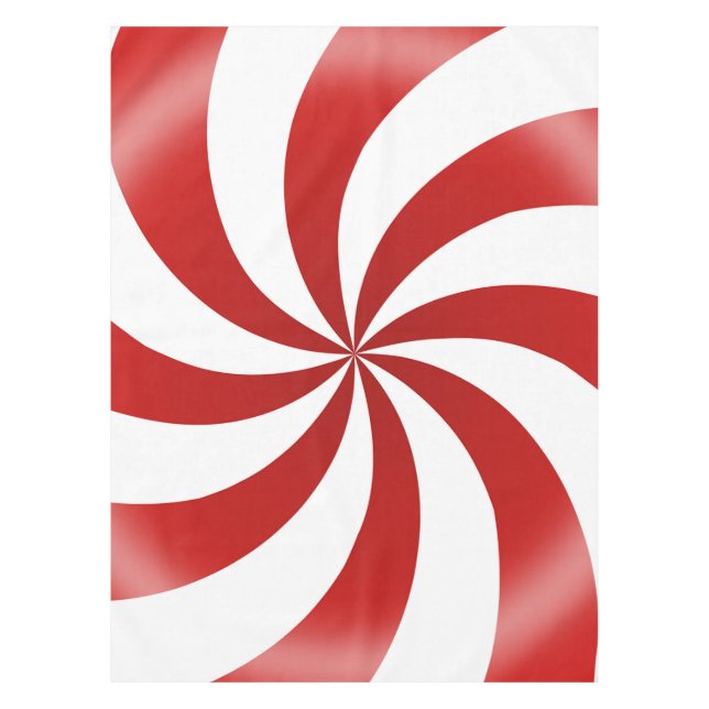 Süßes Tablecloth Peppermint Candy Tischdecke (Vorderseite)