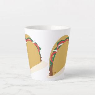 Süßes Taco-Dienstag-Design Milchtasse