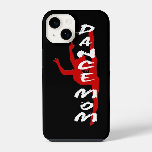 Süßes Tanzmutter-Design iPhone-Hülle iPhone Hülle (Rückseite)