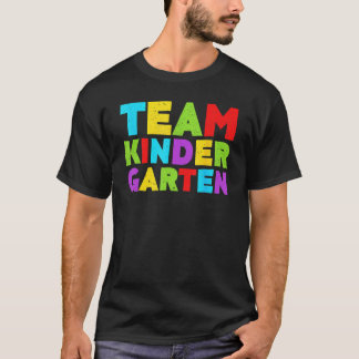 Süßes Team Kindergarten Lehrer Schüler Zurück zur T-Shirt