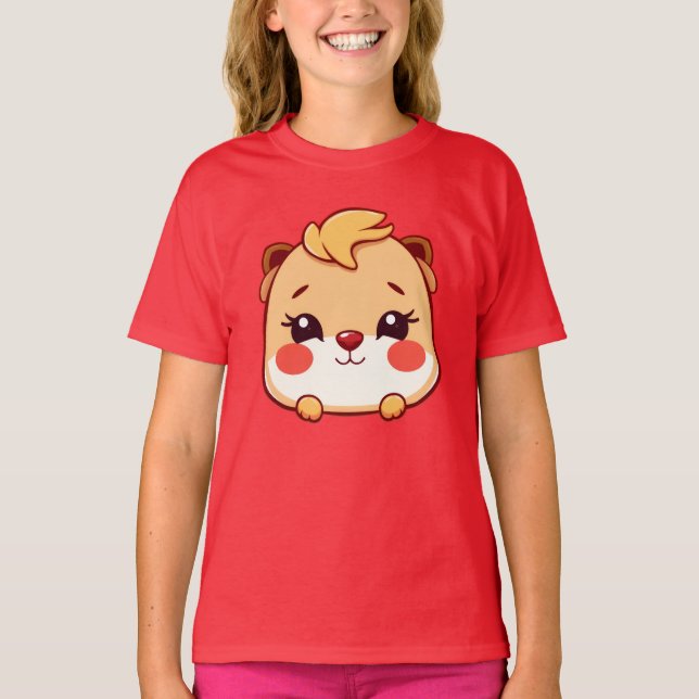 Süßes Tier T-Shirt (Vorderseite)