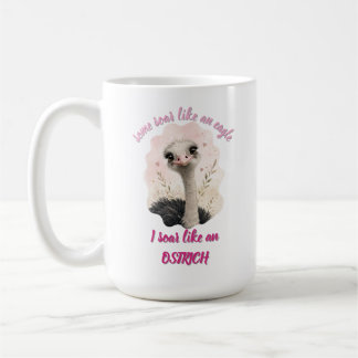 Süßes Tier-T-Shirt, Lustiges Straußen-Tee Kaffeetasse