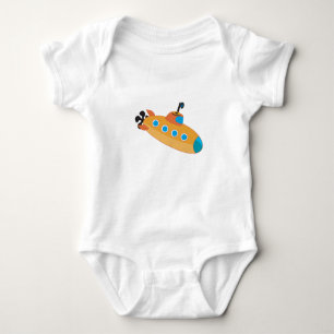 Süßes U-Boot Baby Strampler