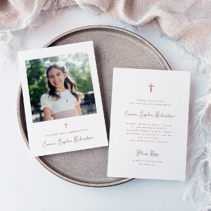 Süßes und Einfaches   Foto Erste Heilige Kommune Einladung