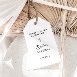 Süßes und Einfaches | Goldkreuz Geschenkanhänger