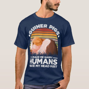 Süßes und lustiges Guinea Schwein niedliche Liebe  T-Shirt