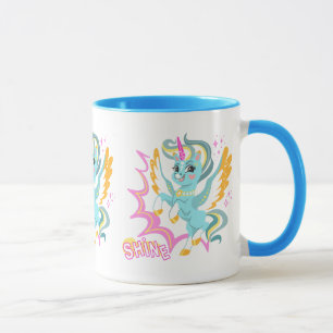 Süßes und mächtiges Einhorn Tasse