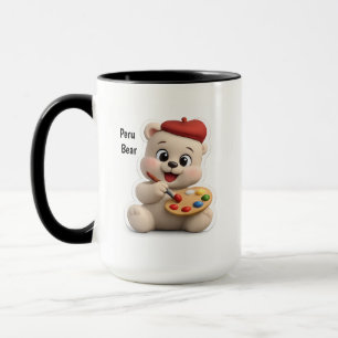 Süßes und niedliches Teddybär-Design Tasse