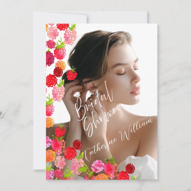 Süßes und saftiges Obst Party Brautparty Einladung (Vorderseite)