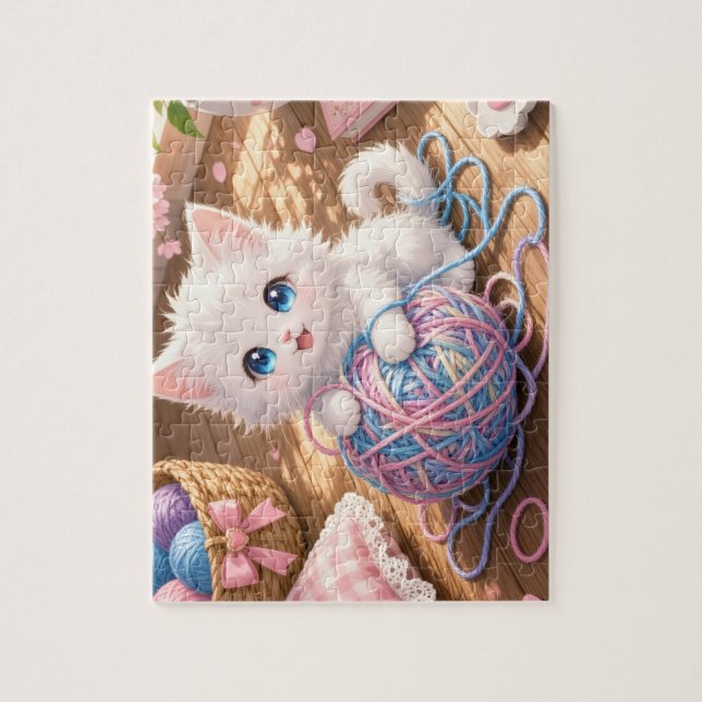 Süßes und schönes Puzzle für Kinder (Vertikal)