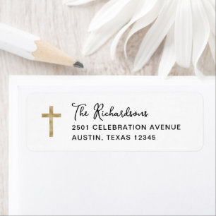 Süßes und Whimsisches Goldkreuz