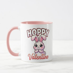 Süßes Valentins-Bunny – Hoppy Valentine Tasse