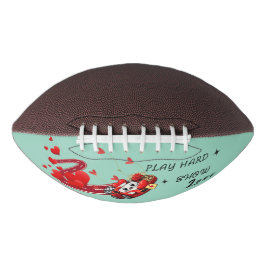 Süßes Valentinsdesign Football