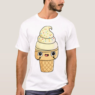 Süßes Vanille-Eis T-Shirt
