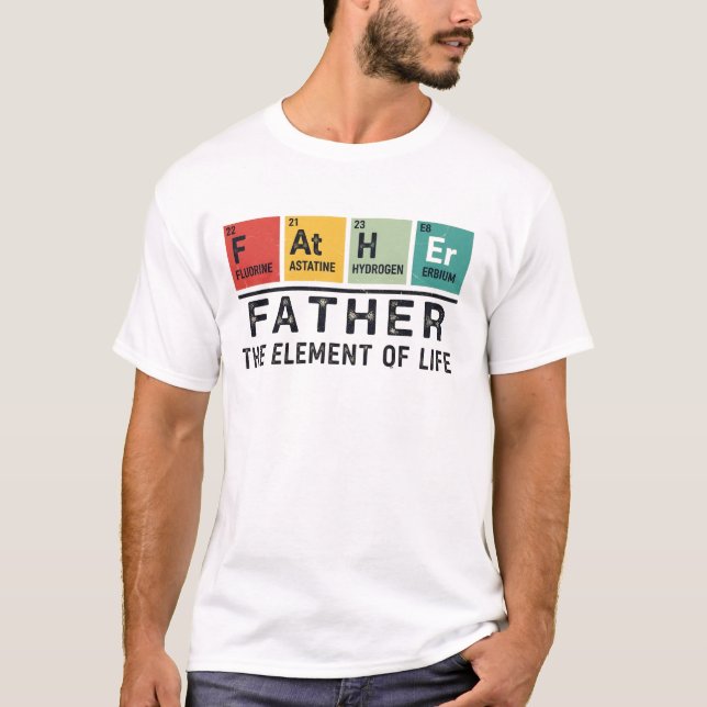 Süßes Vaterelement T-Shirt (Vorderseite)