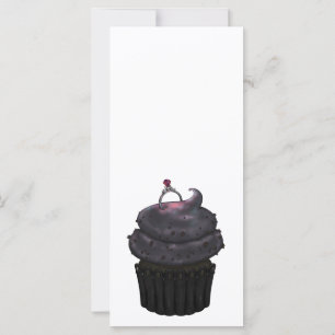 Süßes Verlobung Cupcake