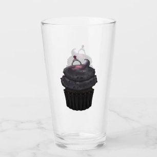 Süßes Verlobung Cupcake Glas