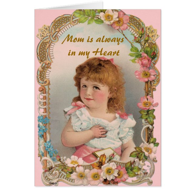 Süßes Vintages Mädchen (Vorne)