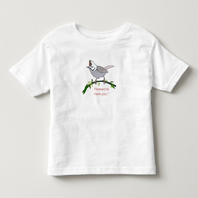 Süßes Vogel T-Shirt (Vorderseite)