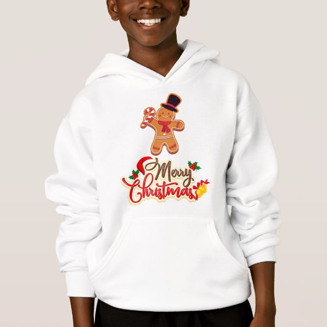 Süßes Weihnachten Hoodie (Vorderseite)