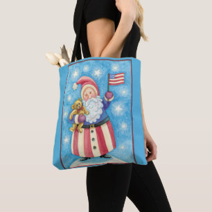 Süßes Weihnachten, patriotischer Weihnachtsmann mi