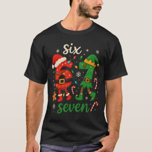 Süßes Weihnachten Six Seven Meme T-Shirt