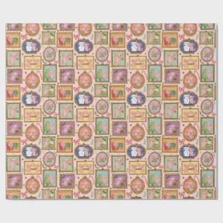 Süßes Weihnachts-Coquette-Axolotl-Geschenkpapier Geschenkpapier