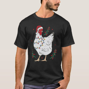 Süßes Weihnachtshuhn T-Shirt