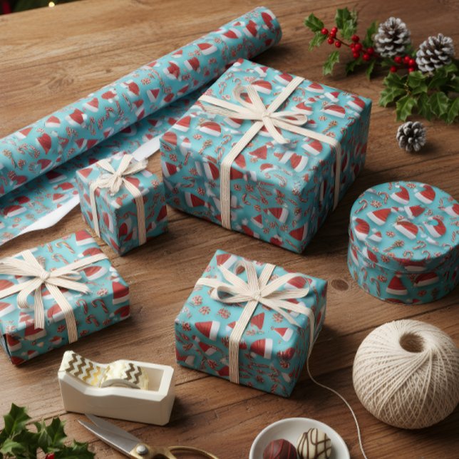 Süßes Weihnachtspapier  Geschenkpapier (Von Creator hochgeladen)