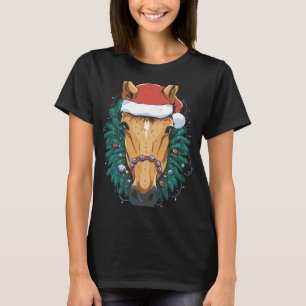 Süßes Weihnachtspferd T-Shirt