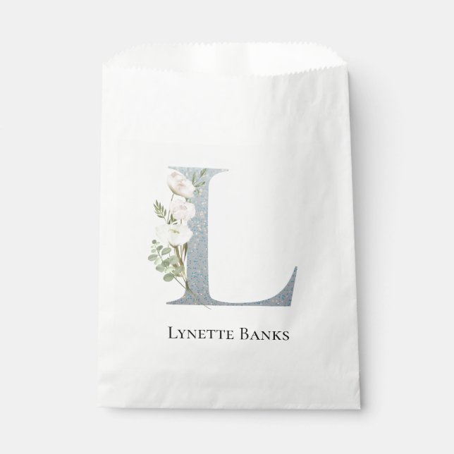 Süßes Weiß Geschenktütchen (Vorderseite)