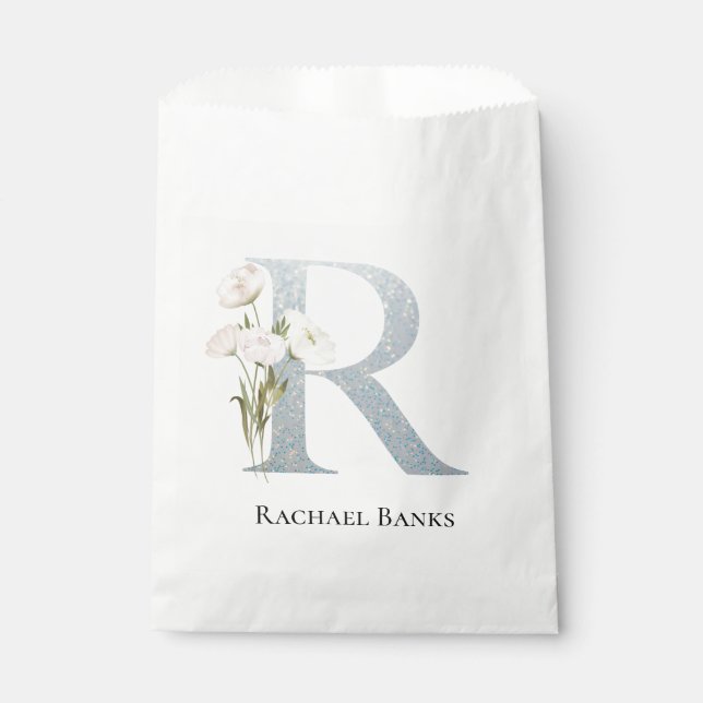 Süßes Weiß Geschenktütchen (Vorderseite)