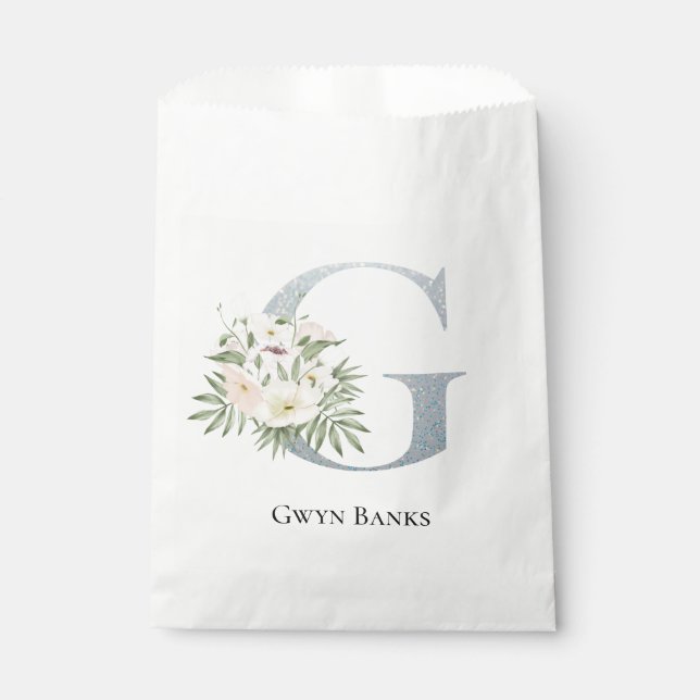 Süßes Weiß Geschenktütchen (Vorderseite)