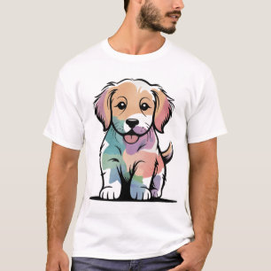 Süßes Welpendesign T-Shirt