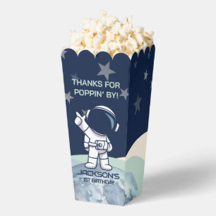 Süßes Weltraum-Astronauten-Geburtstags-Popcorn Geschenkschachtel