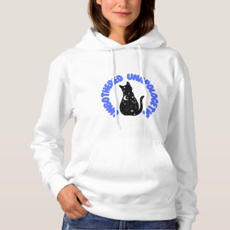 Süßes Weltraum-Katzen-Sweatshirt - Lustige kosmisc Hoodie