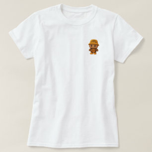 Süßes "Weniger aber besser"-Bär-T-Shirt T-Shirt