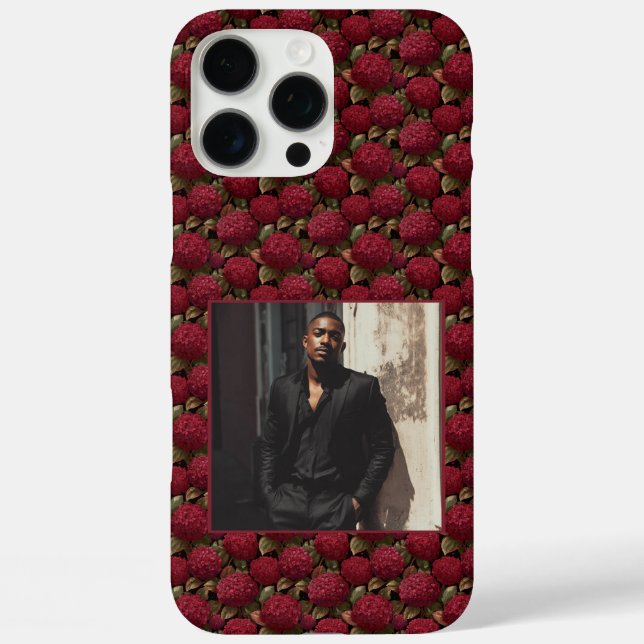Süßes Werbegeschenk Hortensien individuell  Case-Mate iPhone Hülle (Rückseite)
