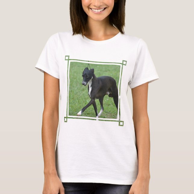 Süßes Whippet T-Shirt (Vorderseite)